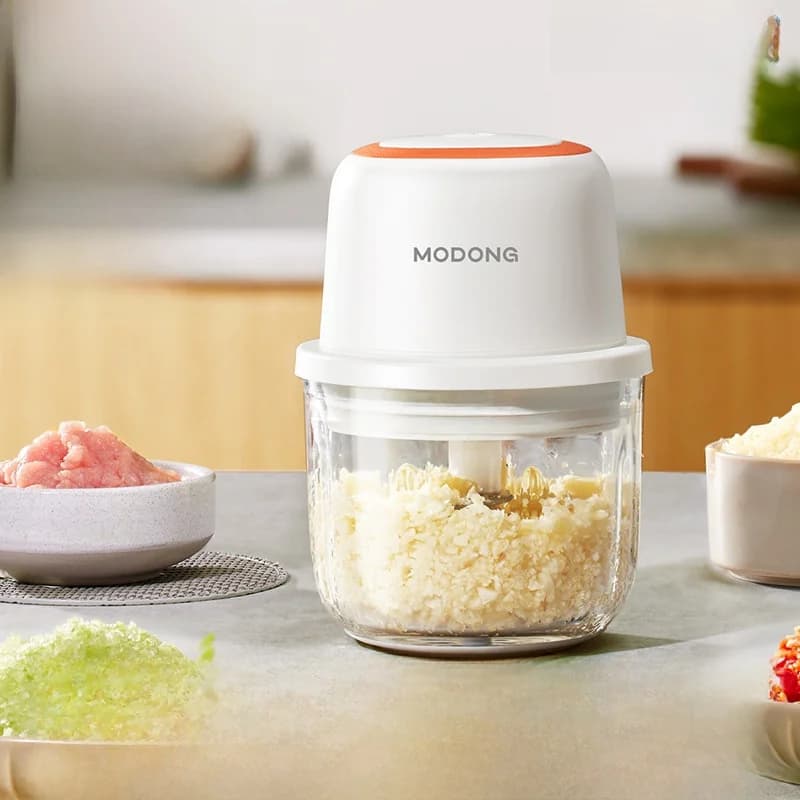Tritatutto elettrico per aglio Mini food processor 300ml 5V 45W