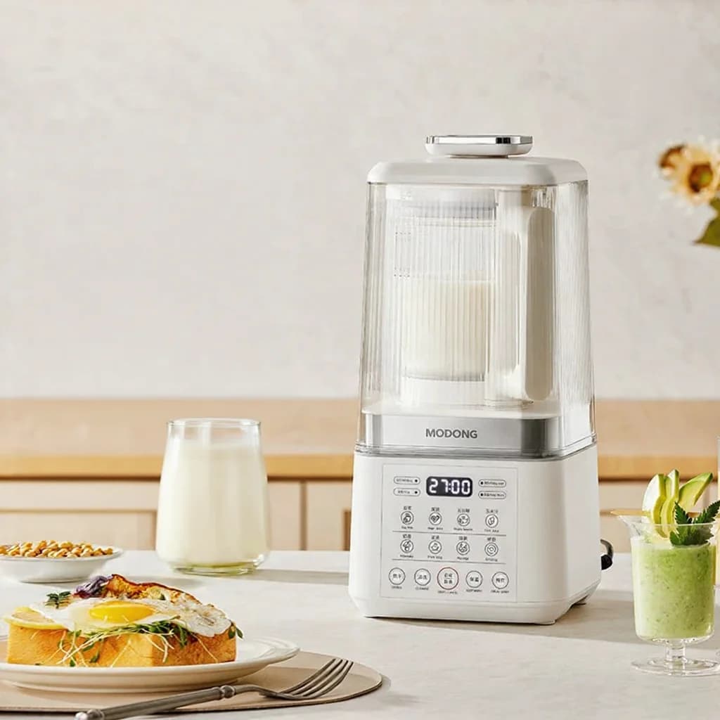 Frullatore riscaldato per zuppa, succo, cibo per bambini, latte di soia