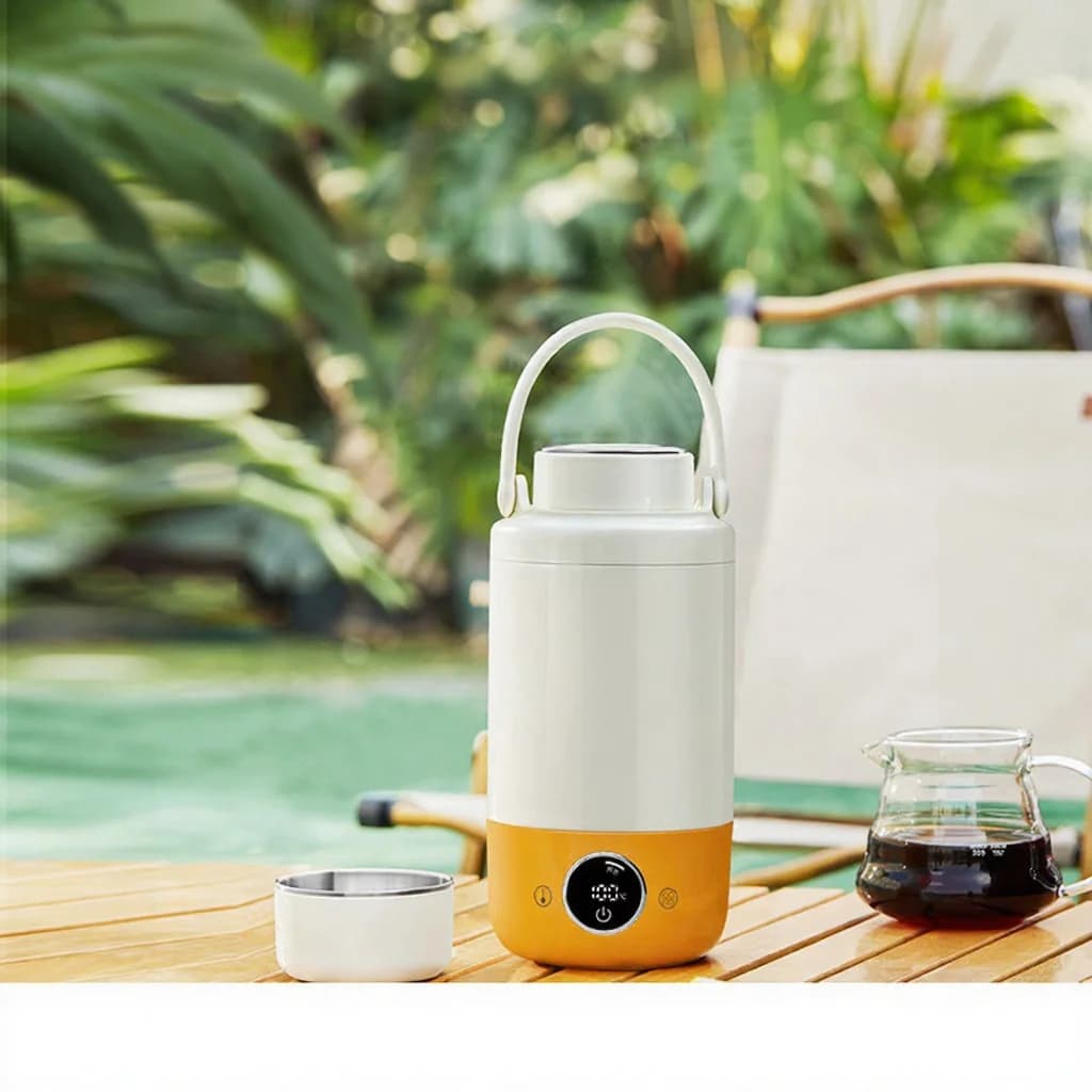 Bollitore elettrico portatile da 1L con acciaio inossidabile 316