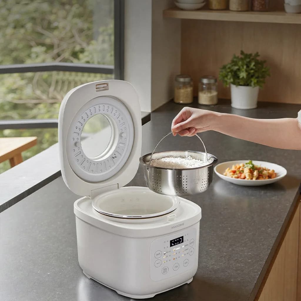Cuociriso elettrico da 3L con mantenimento in caldo e timer