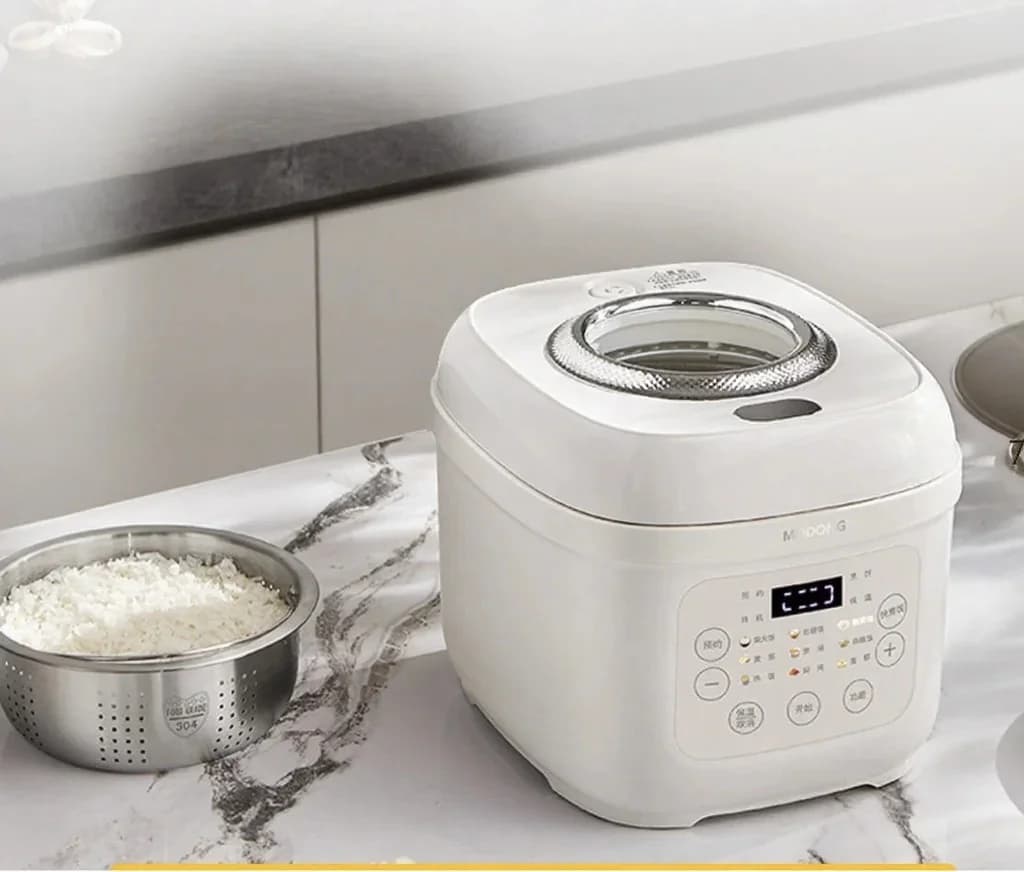 Cuociriso elettrico da 3 L con mantenimento in caldo e timer