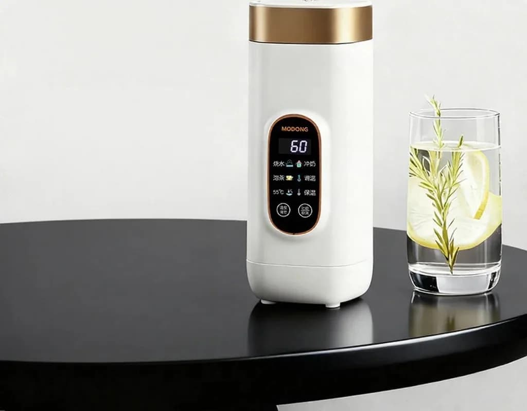 Tazza riscaldante elettrica portatile con controllo della temperatura