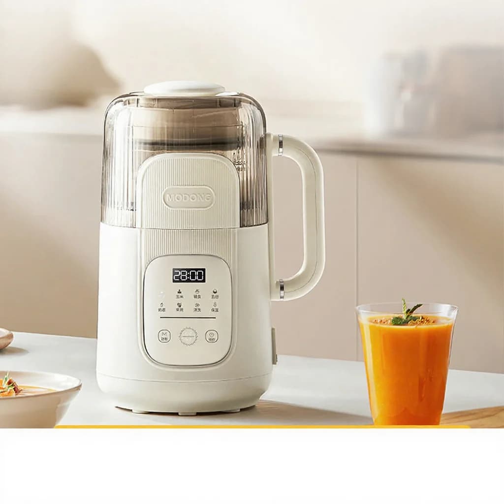 Frullatore per latte di soia multifunzione 1.2L con autopulizia