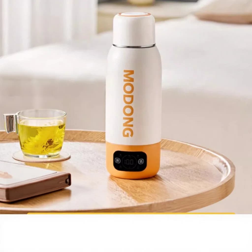 Tazza bollitore elettrica da viaggio portatile 600ml, rivestimento interno in acciaio inossidabile 316