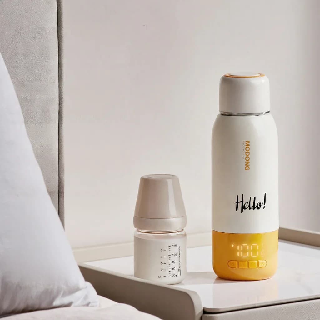 Bollitore elettrico portatile da viaggio, tazza riscaldante per latte artificiale