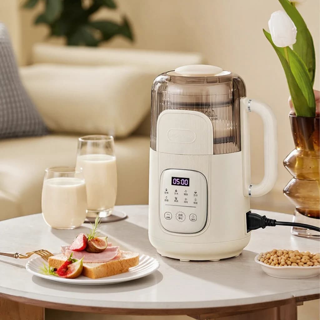 Frullatore riscaldante 1.2L con controllo touch, corpo in vetro