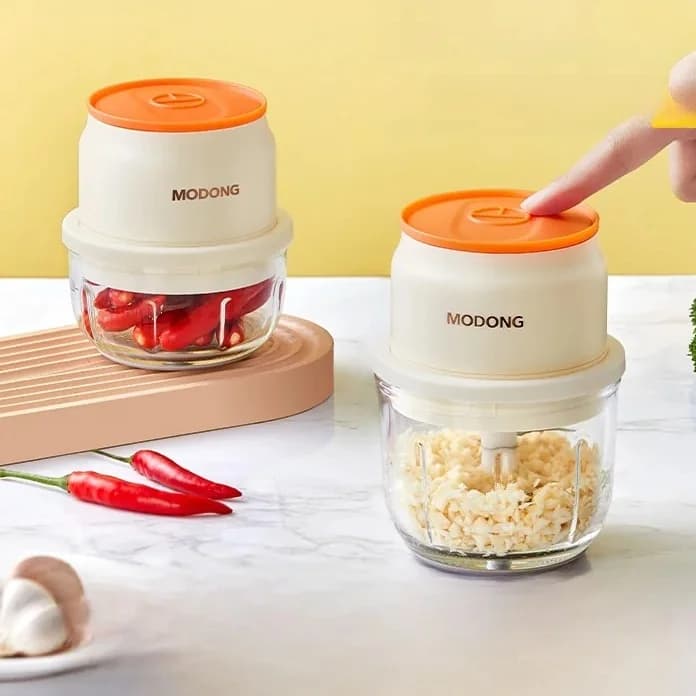 Preparatore elettrico per pappe bambini bicchiere in vetro 300ml 45W