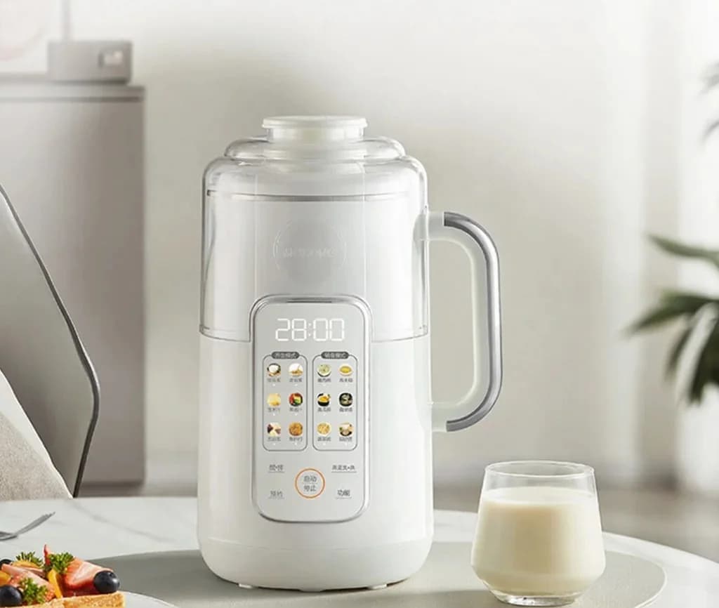 Frullatore riscaldante con capacità 1,2L, controllo touch, acciaio inox