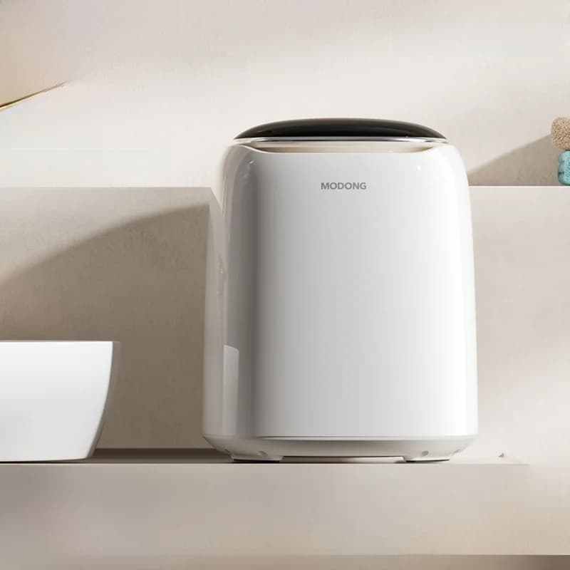 Mini Lavatrice Automatica per Intimo e Calzini, Combinata Lavaggio-Asciugatura