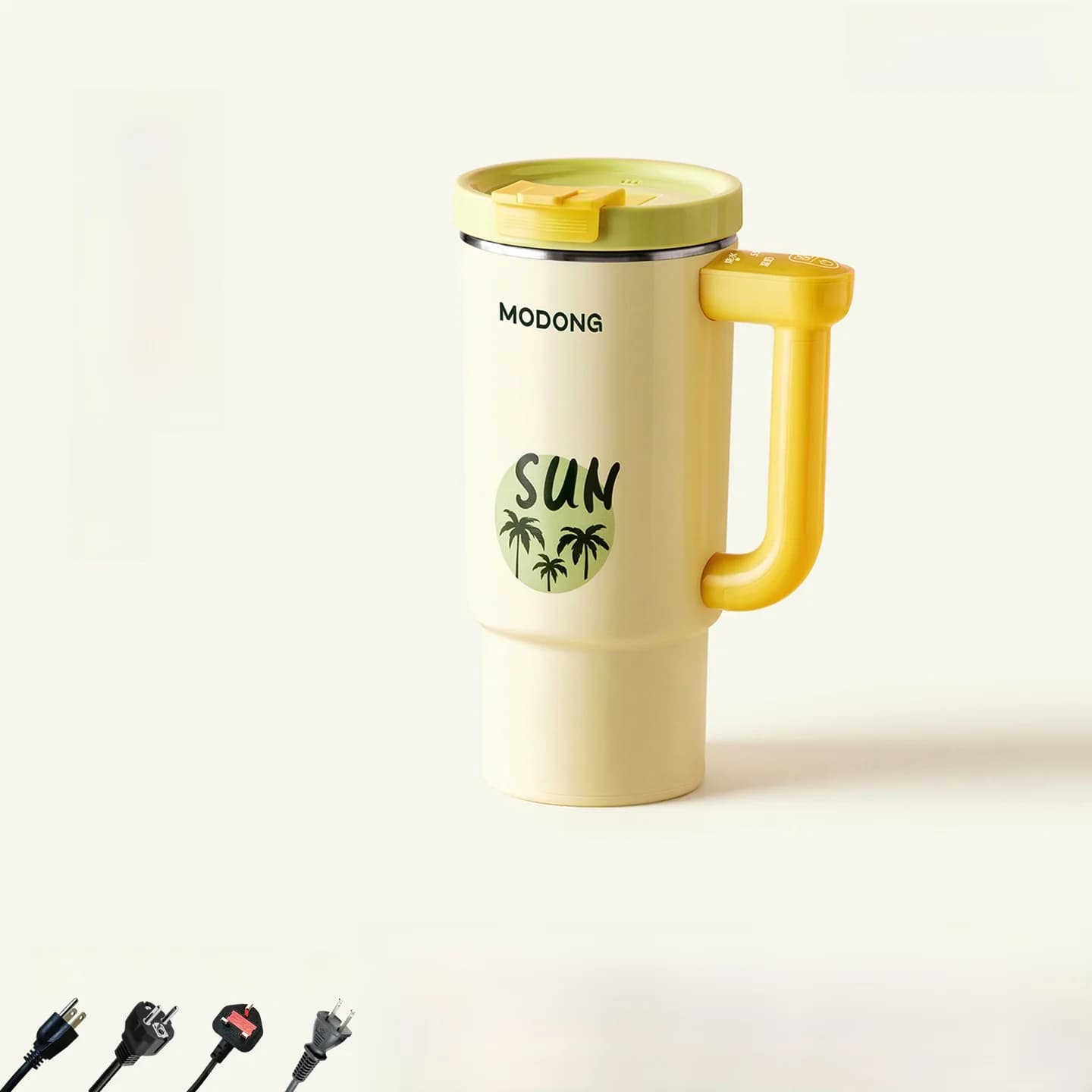 Tazza termica elettrica portatile per auto e viaggio