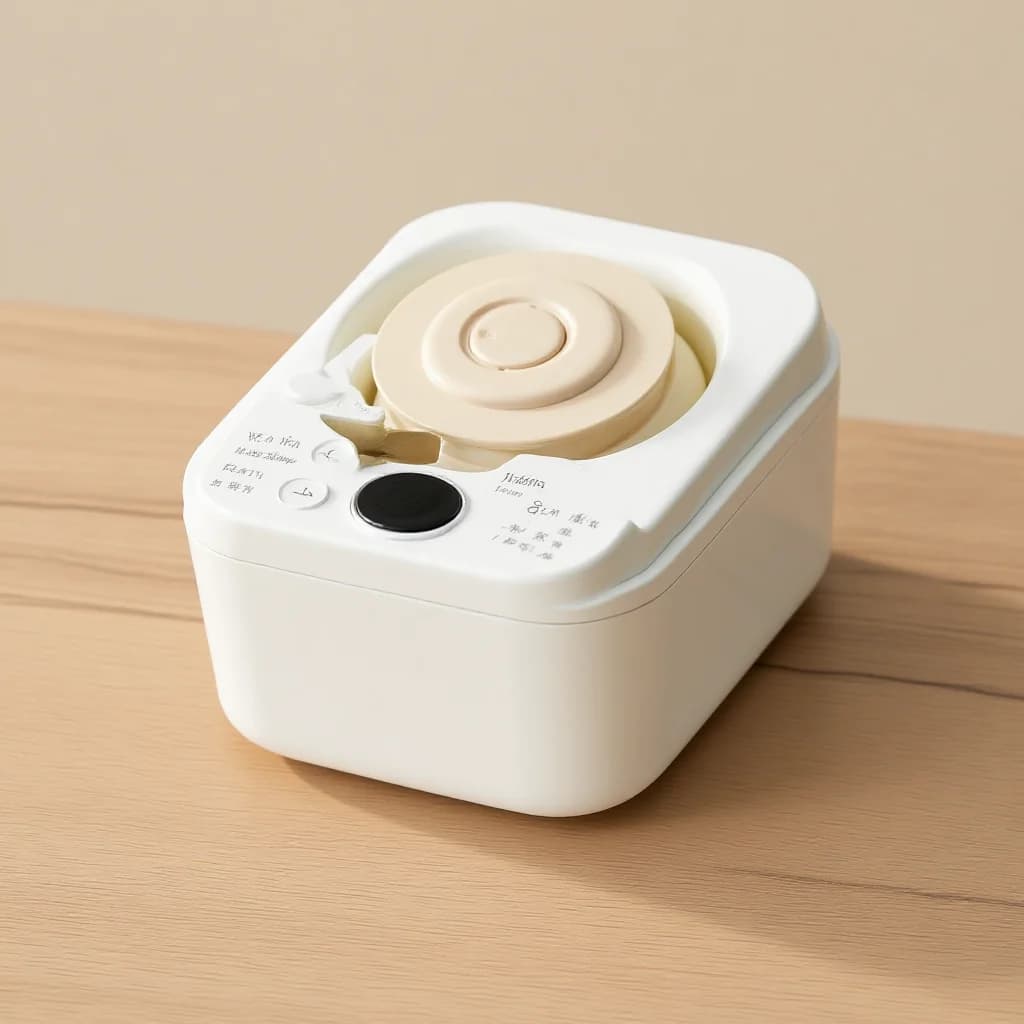 Yogurtiera elettrica con recipiente interno in vetro e timer