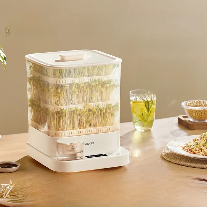 Macchina elettrica per germogli per casa 1.5L 20W 3 strati
