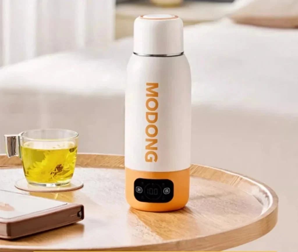 Bollitore elettrico da viaggio portatile 600ml, rivestimento interno in acciaio inox 316