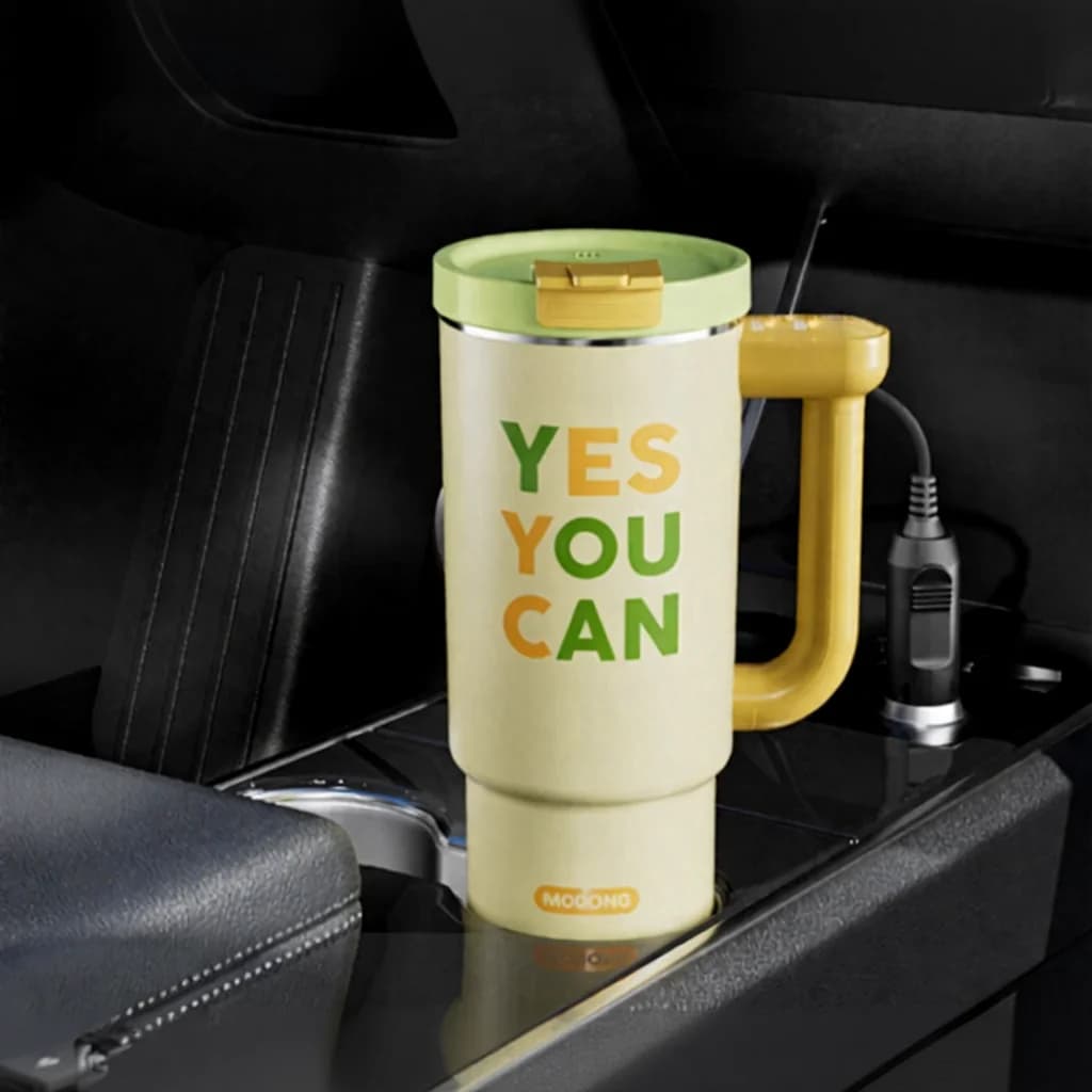 Tazza termica elettrica portatile per auto e viaggio