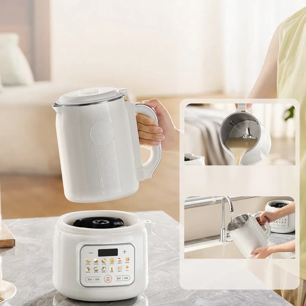 Frullatore Riscaldante per Latte di Soia con Autopulizia 800W