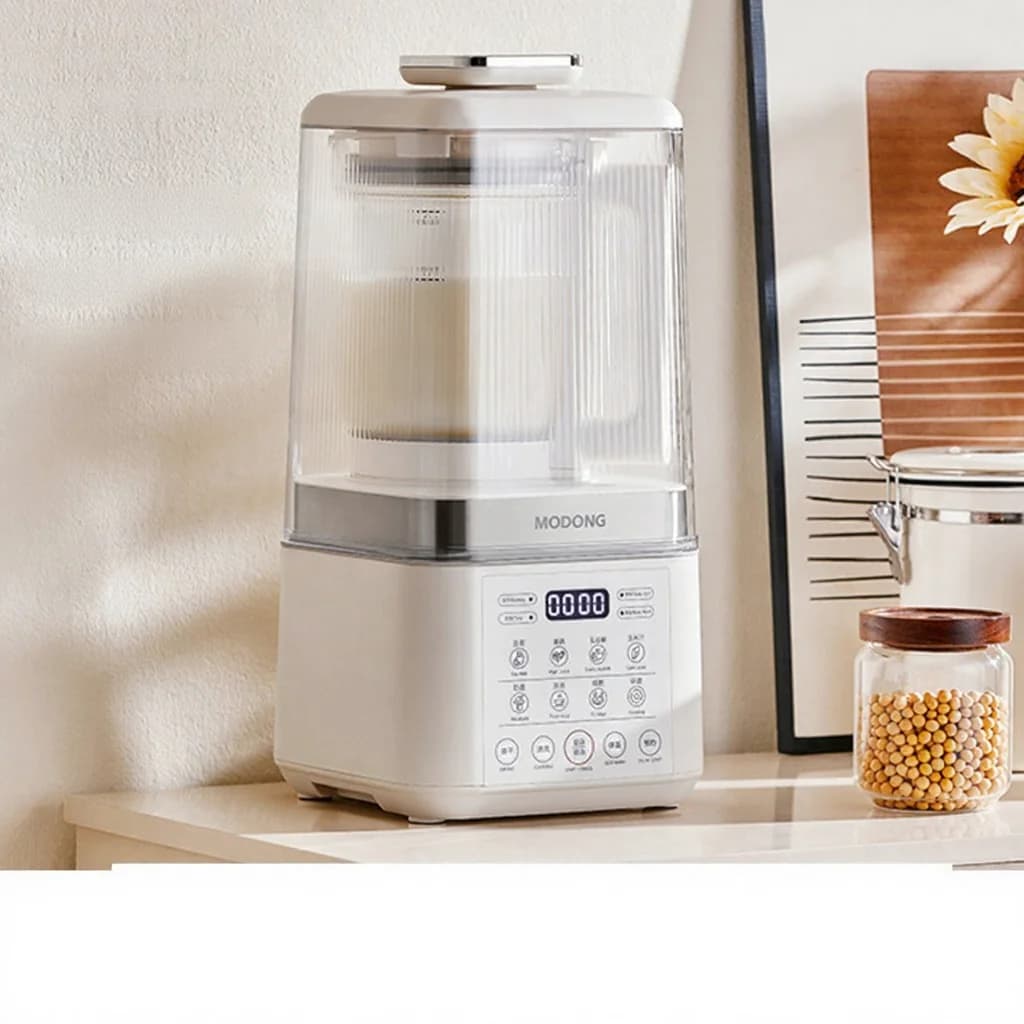 Frullatore riscaldante con due bicchieri e mantenimento automatico in caldo