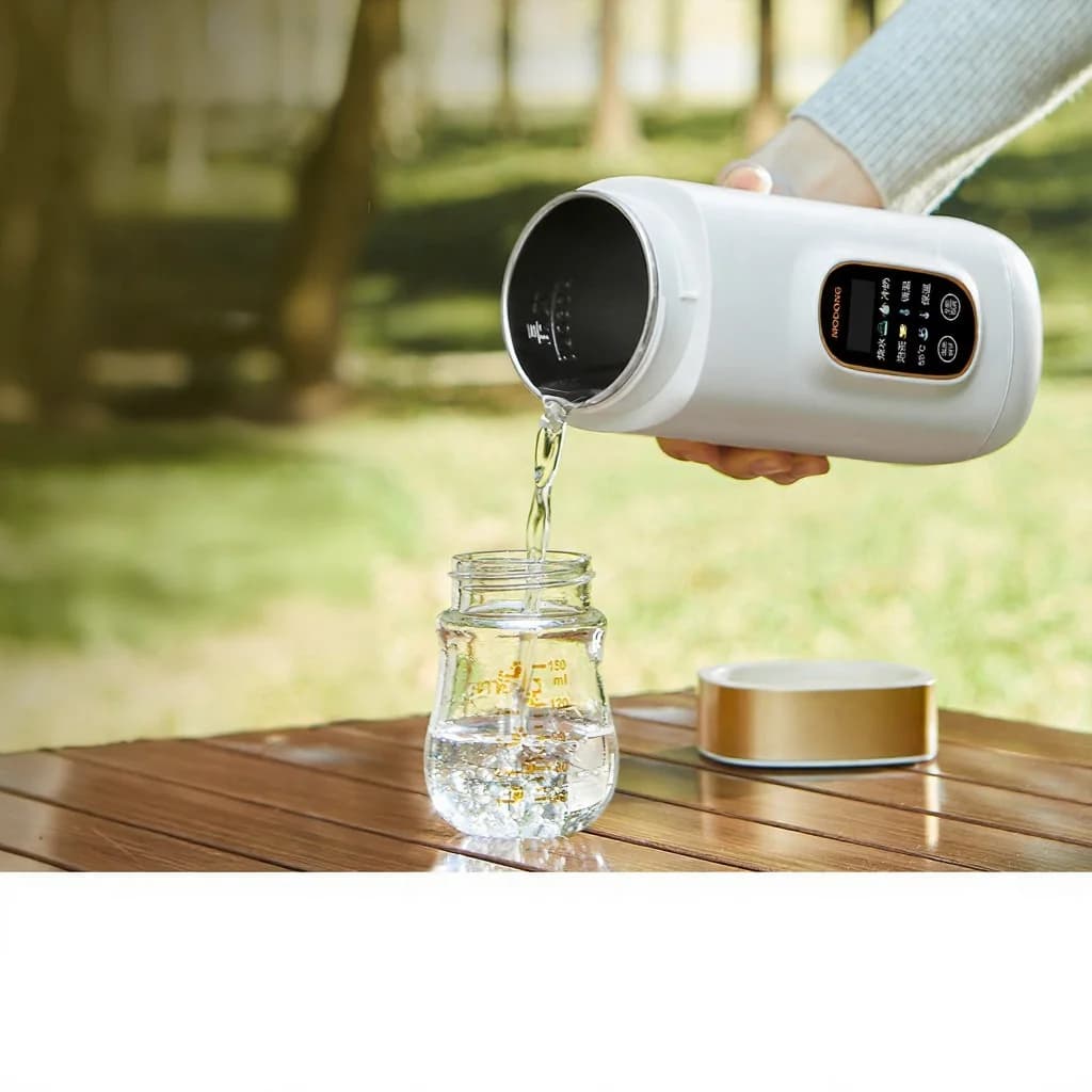 Tazza elettrica portatile riscaldante con controllo della temperatura