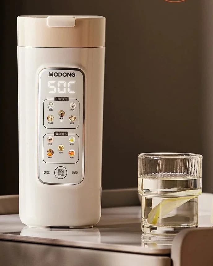 Tazza Elettrica Portatile per Riscaldare l'Acqua con Filtro, 220V