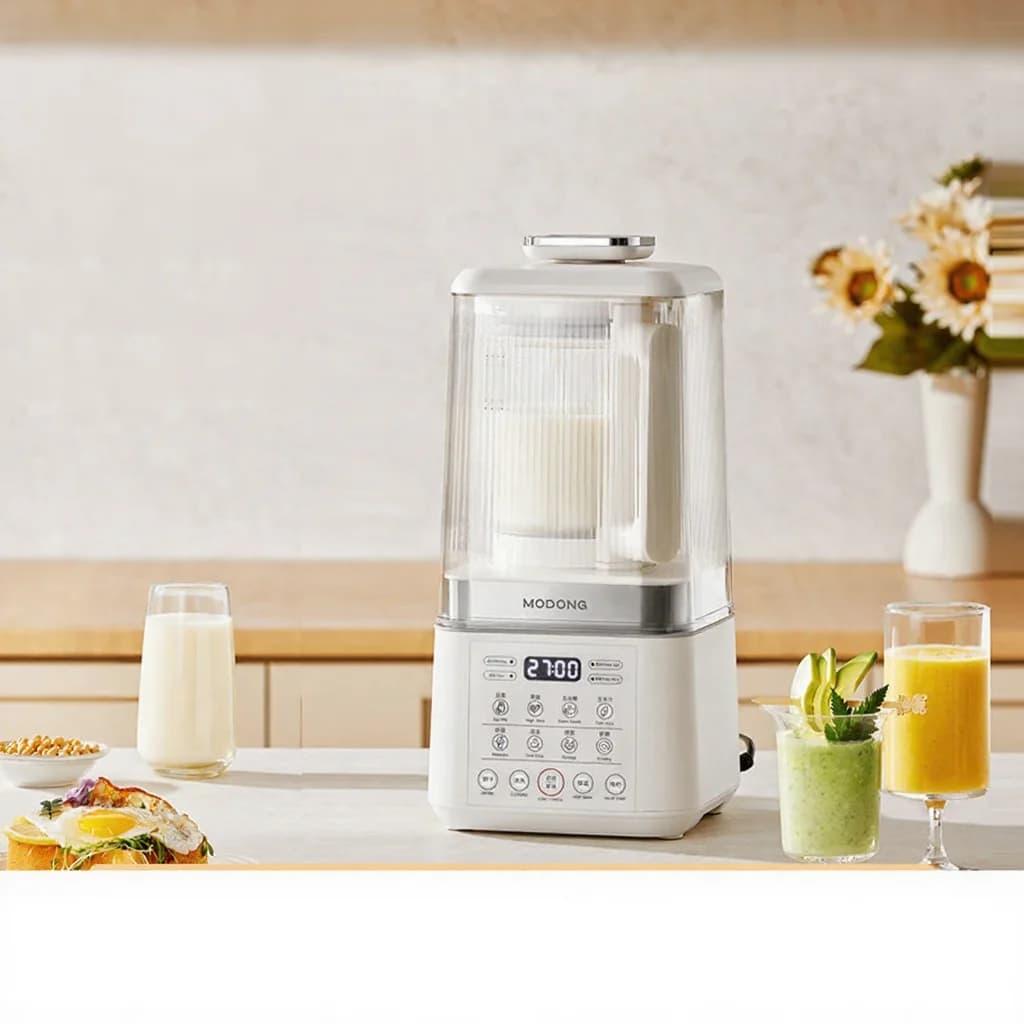 Frullatore riscaldato per zuppa, succo, cibo per bambini, latte di soia