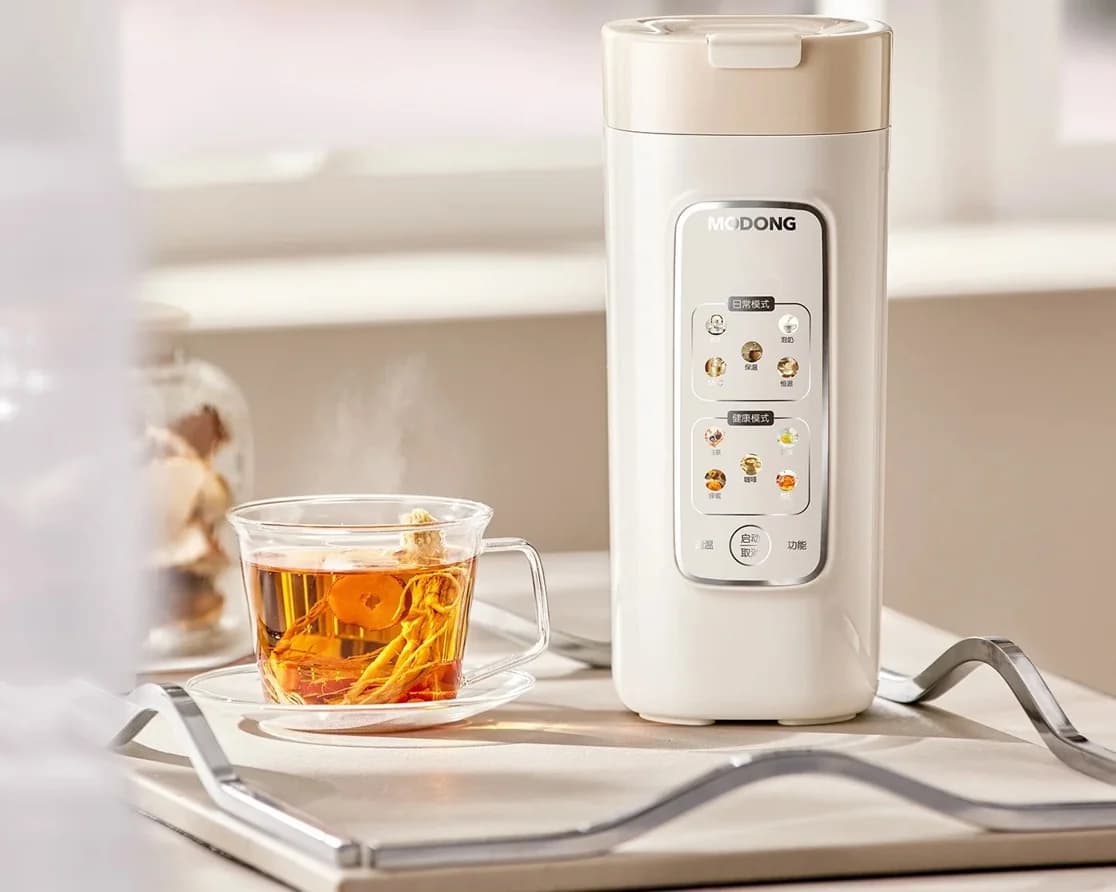 Tazza elettrica portatile per riscaldare l'acqua con filtro, 220V