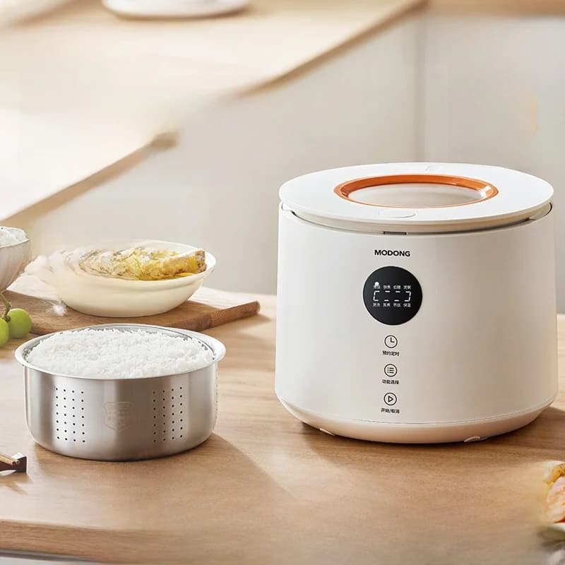 Cuociriso elettrico smart 4L con separazione della zuppa