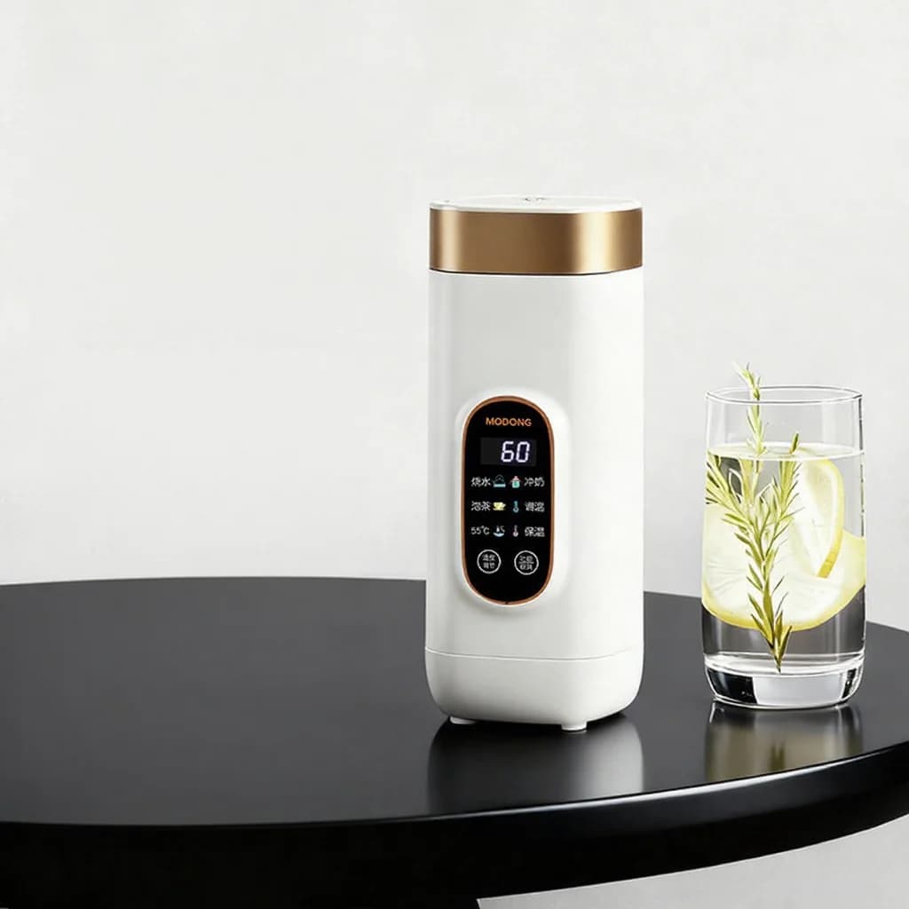 Tazza riscaldante elettrica portatile con controllo della temperatura
