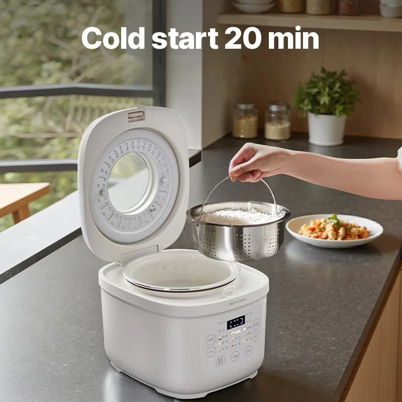Cuociriso elettrico 3L con recipiente interno in ceramica, 600W