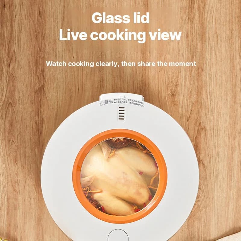 Cuociriso elettrico smart 4L con separazione della zuppa
