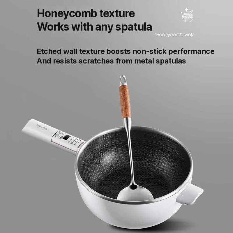Pentola elettrica da cucina in acciaio inossidabile 6L, controllo touch 220V