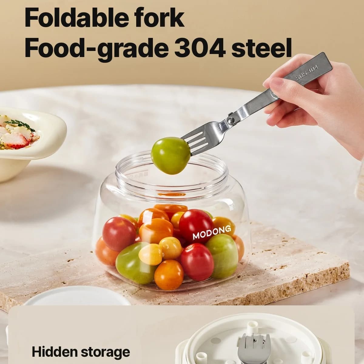 Lavaverdure portatile per frutta e verdura, 4W
