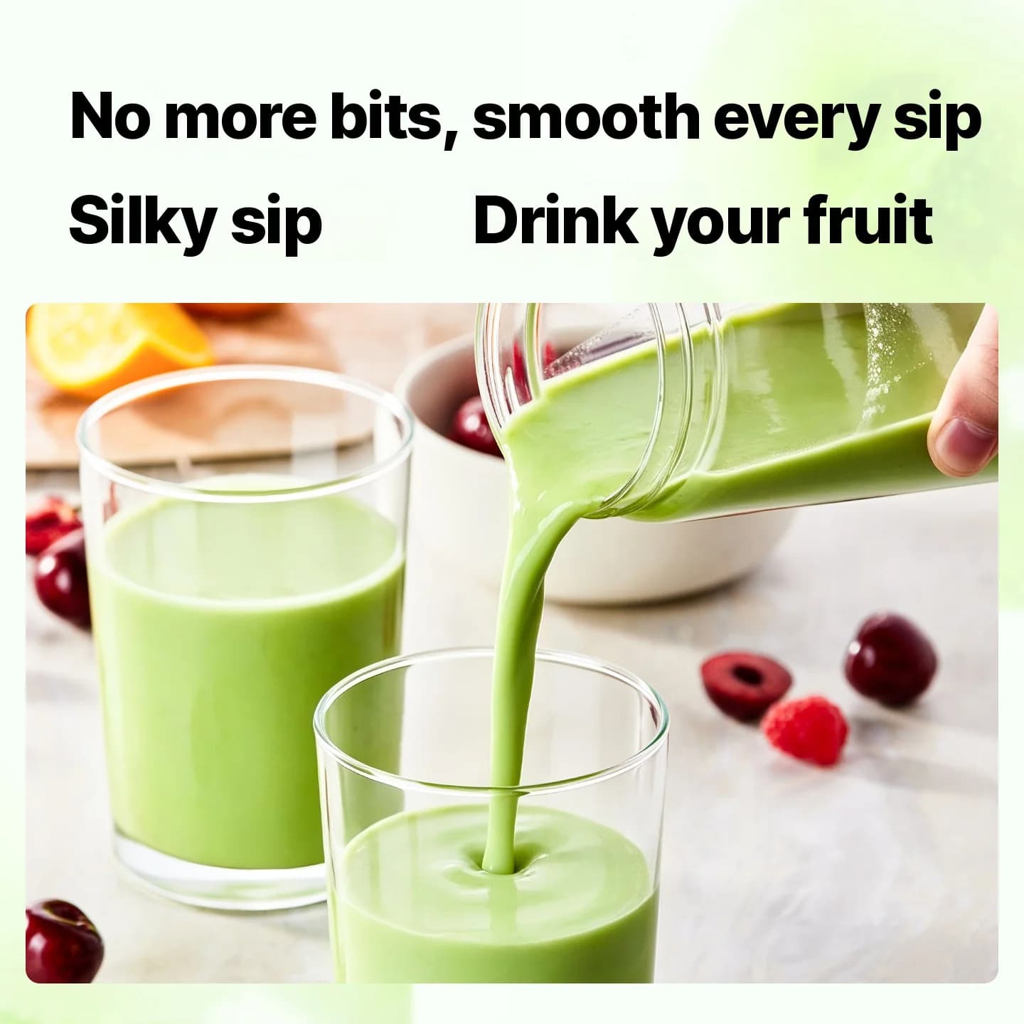 Frullatore portatile wireless in tazza con doppia tazza e triturazione del ghiaccio