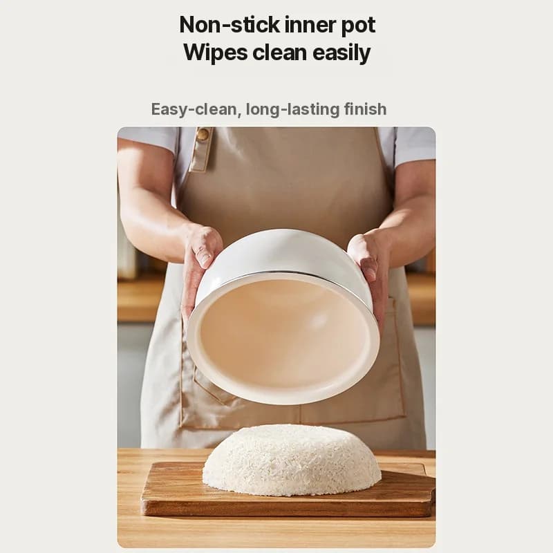 Cuociriso elettrico smart 4L con separazione della zuppa
