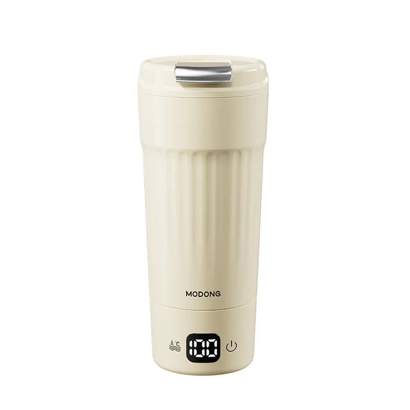Bicchiere elettrico riscaldante portatile, 400mL, 7 impostazioni di temperatura