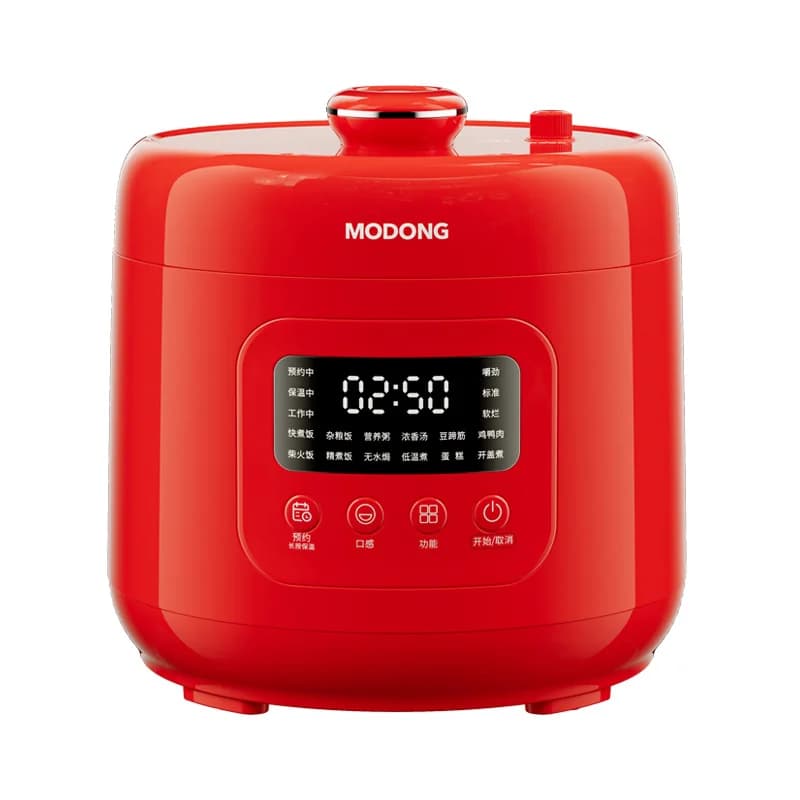 Pentola a Pressione Elettrica 4L con Rivestimento in Ceramica, 800W, Controllo Touch