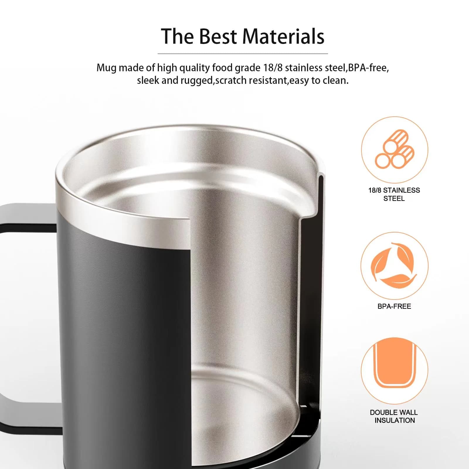 Tazza da caffè riscaldata USB da 12oz
