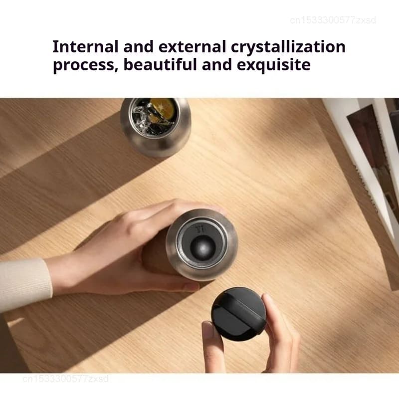 Tazza termica in titanio puro