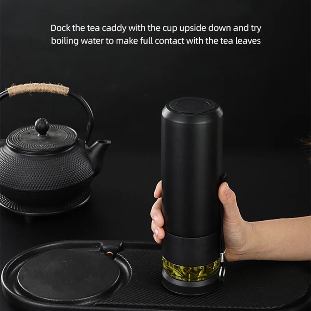 Borraccia sottovuoto con infusore per tè 500ml