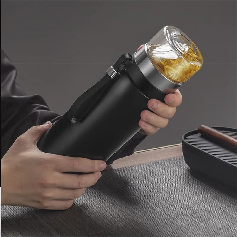 Thermos con infusore per tè da 750ml/1100ml