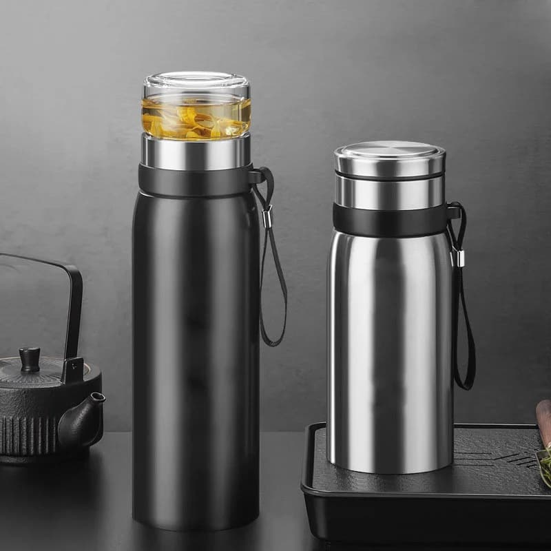 Thermos con infusore per tè da 750ml/1100ml